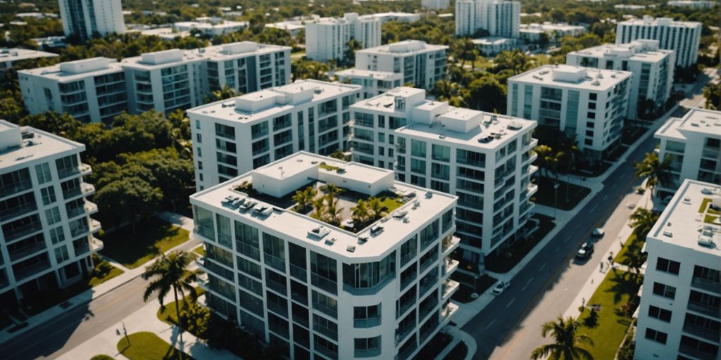 Apartamentos amueblados con piscina en West Eleventh Miami